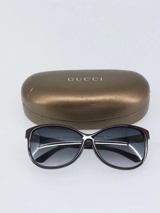 GUCCI Sunglasses plastic Black Auth 168770V main image 8